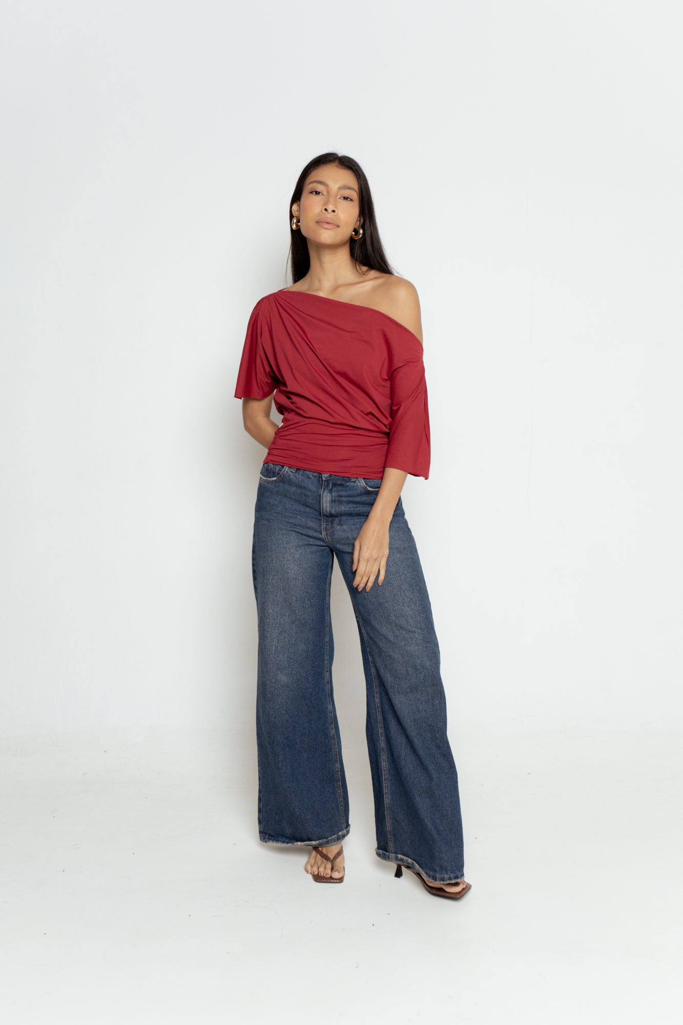 Blusa Ombro Caído