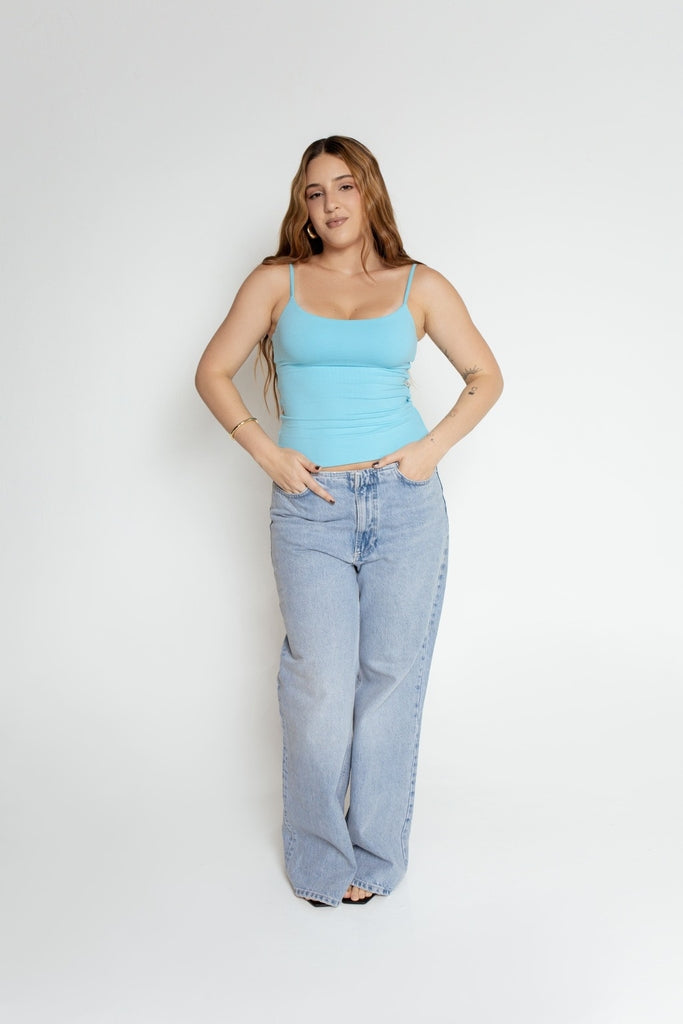 Blusa Regata Alça Fina (CANDY COLORS)