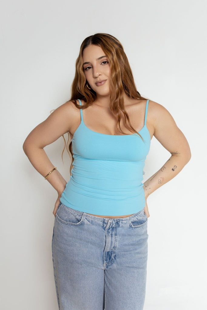 Blusa Regata Alça Fina (CANDY COLORS)