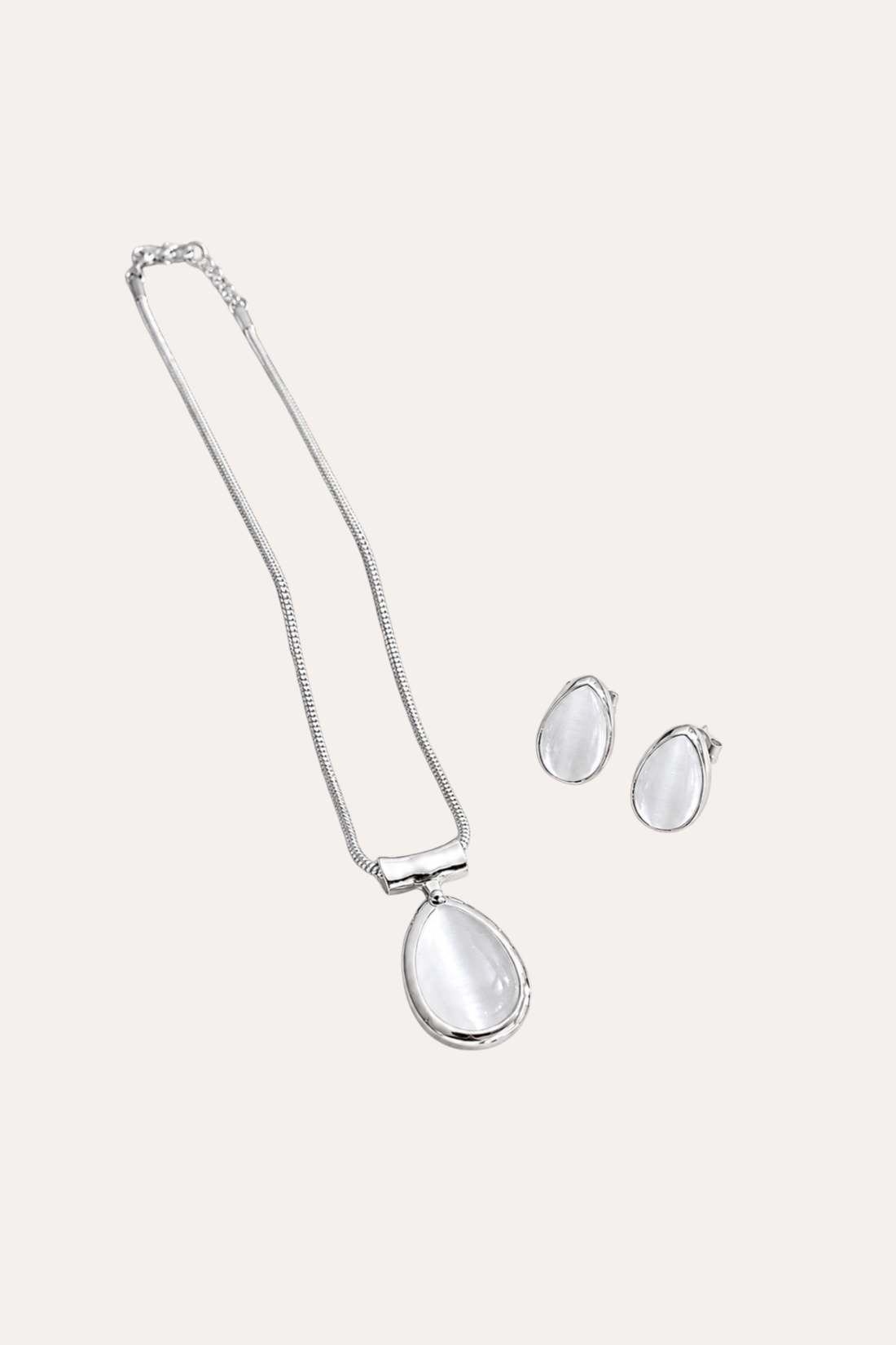 Conjunto Colar e Brinco Gota