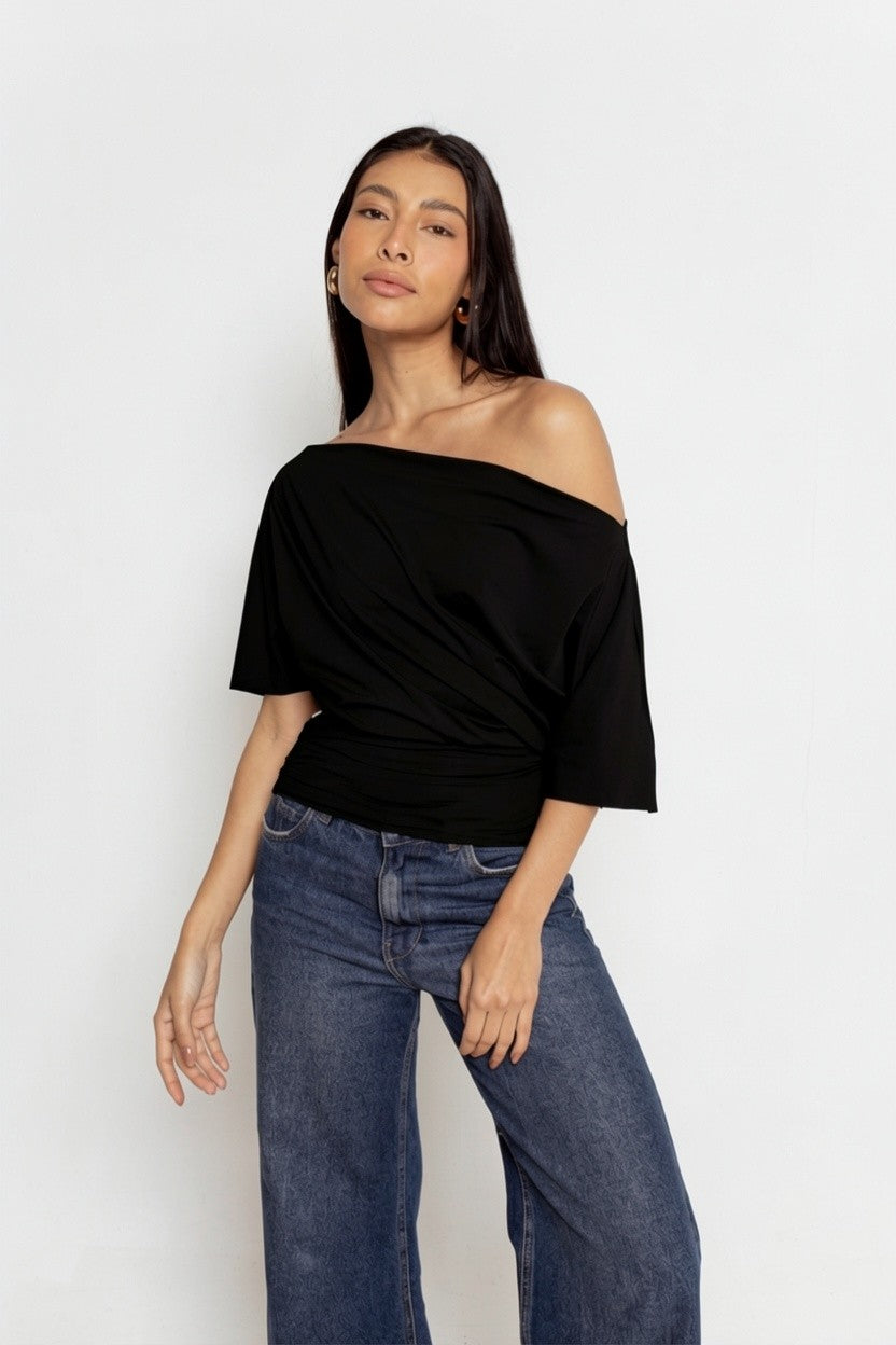 Blusa Ombro Caído