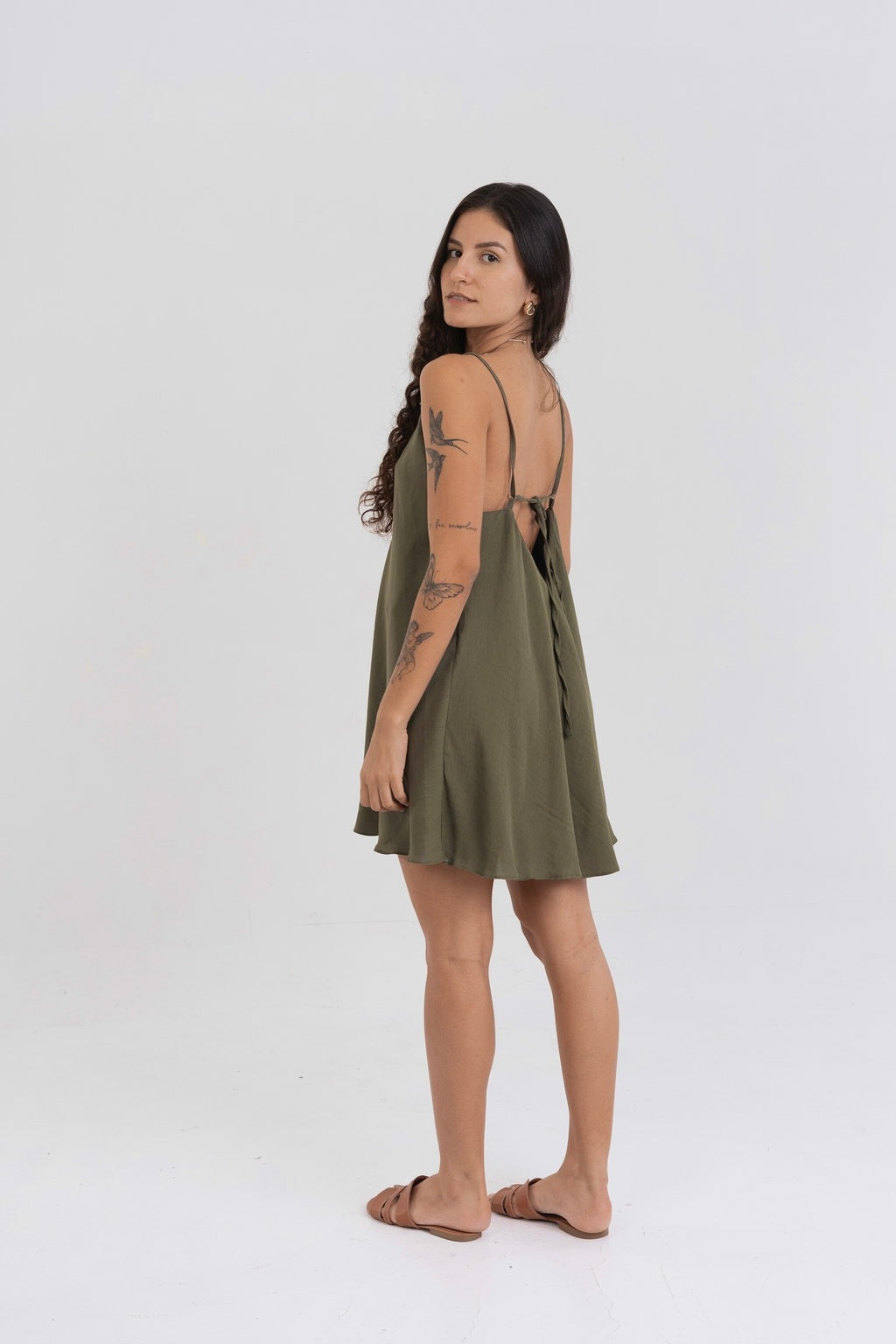 Vestido Curto Amplo
