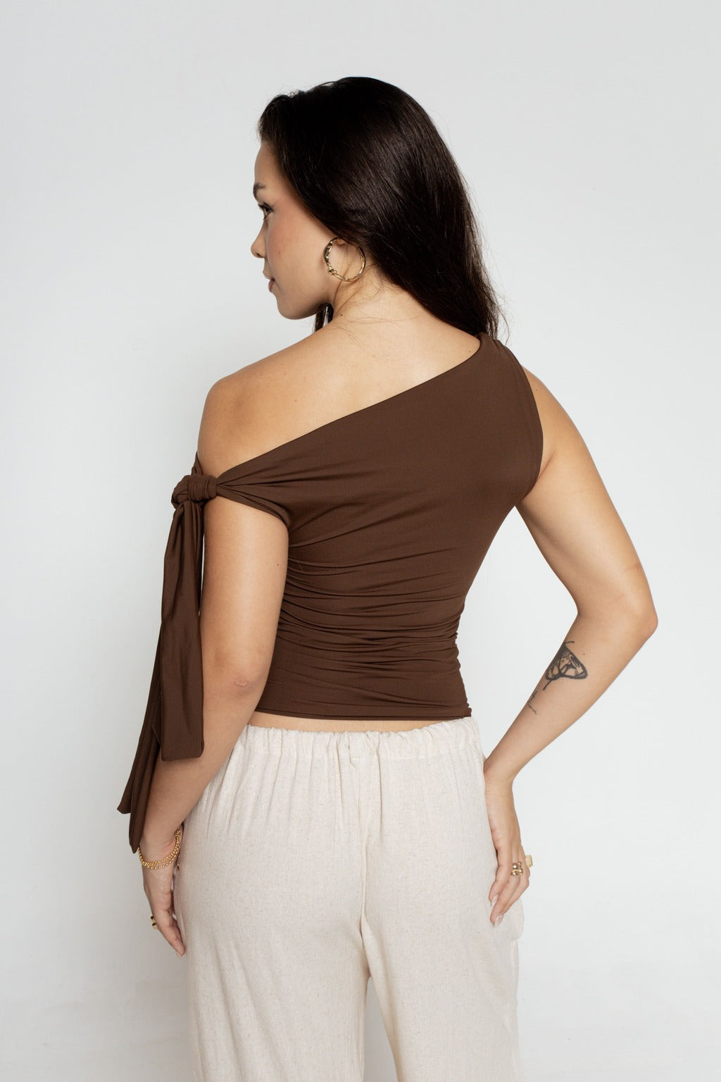 Blusa de Amarração Lateral