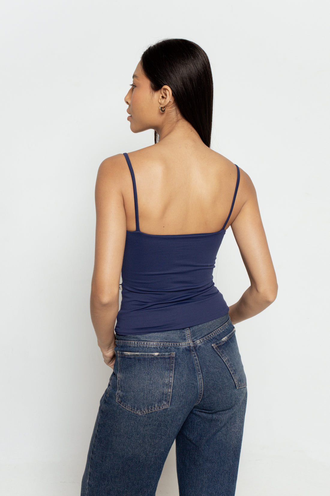 Blusa Regata Azul Marinho Brasil