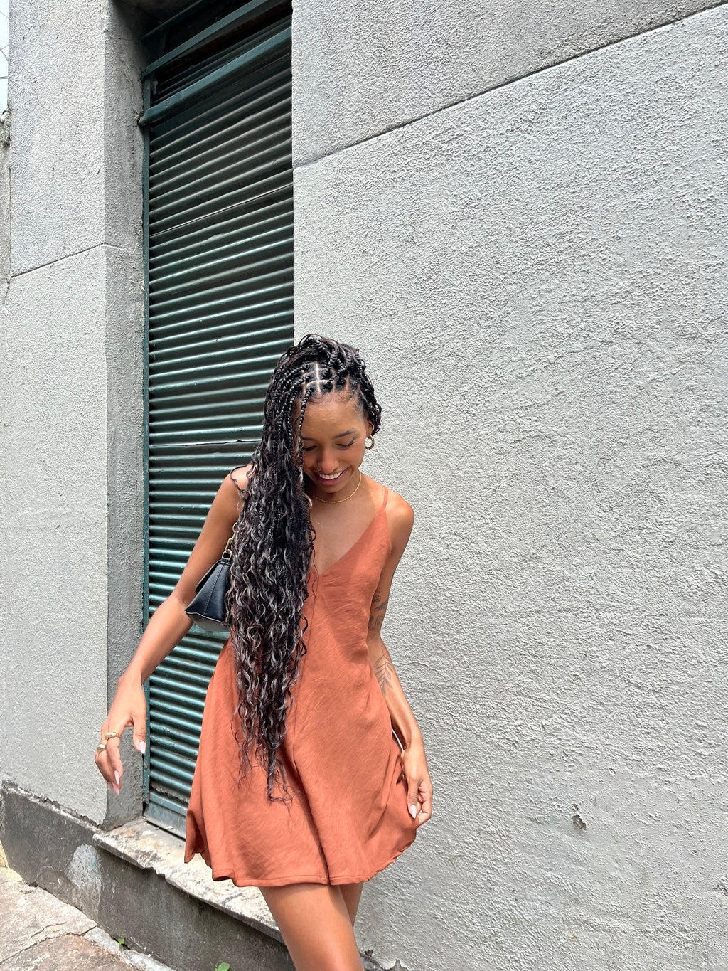 Vestido Curto Amplo