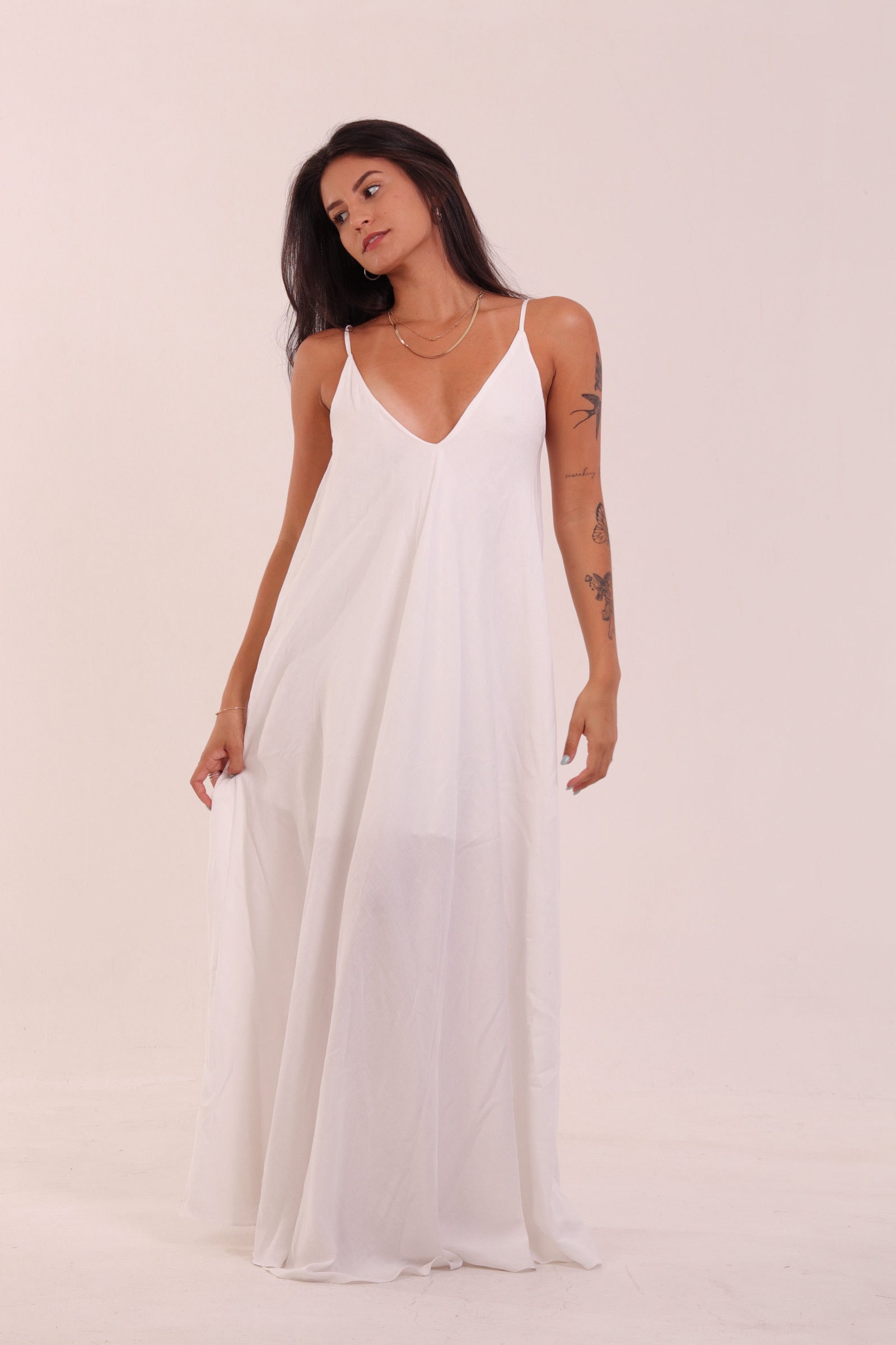 Vestido Longo Amplo