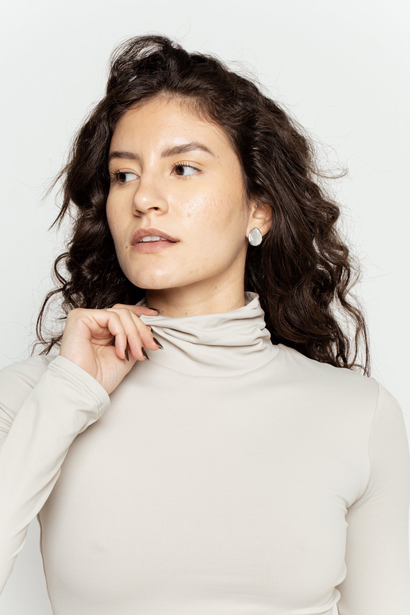 Blusa Manga Longa de Gola