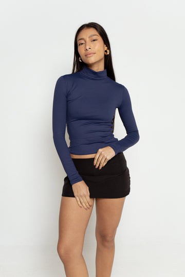 Blusa Manga Longa de Gola