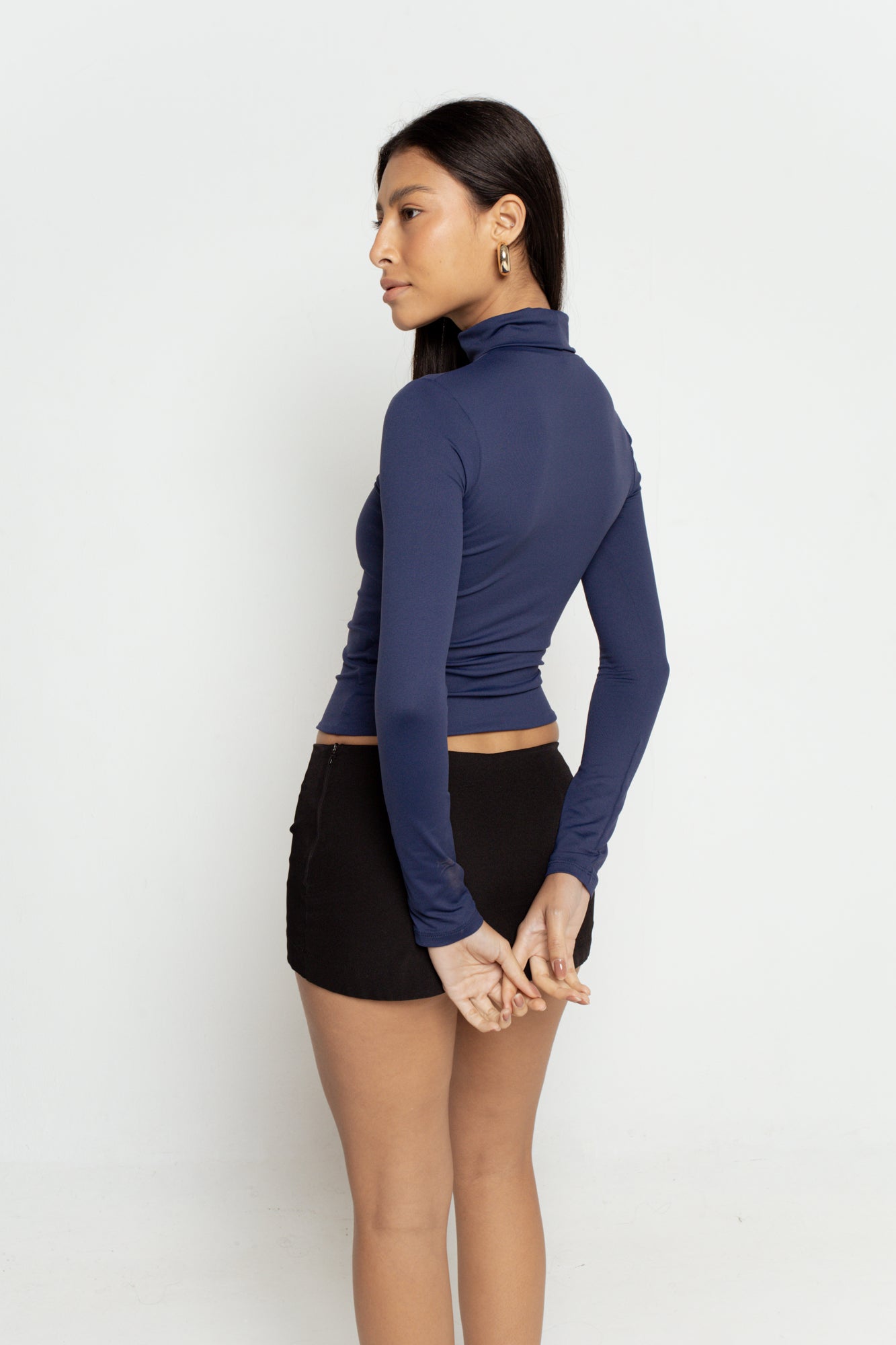 Blusa Manga Longa de Gola