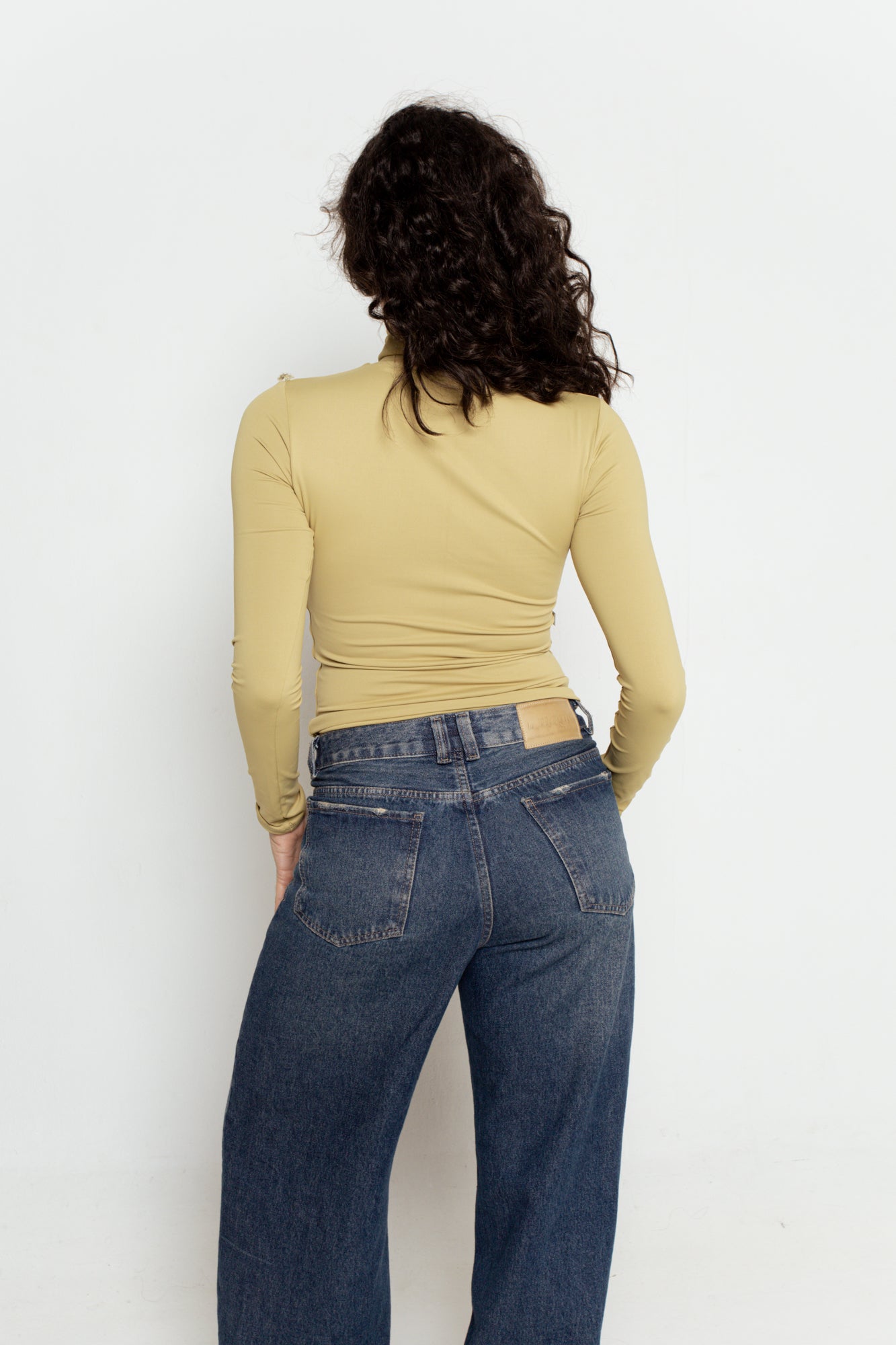 Blusa Manga Longa de Gola