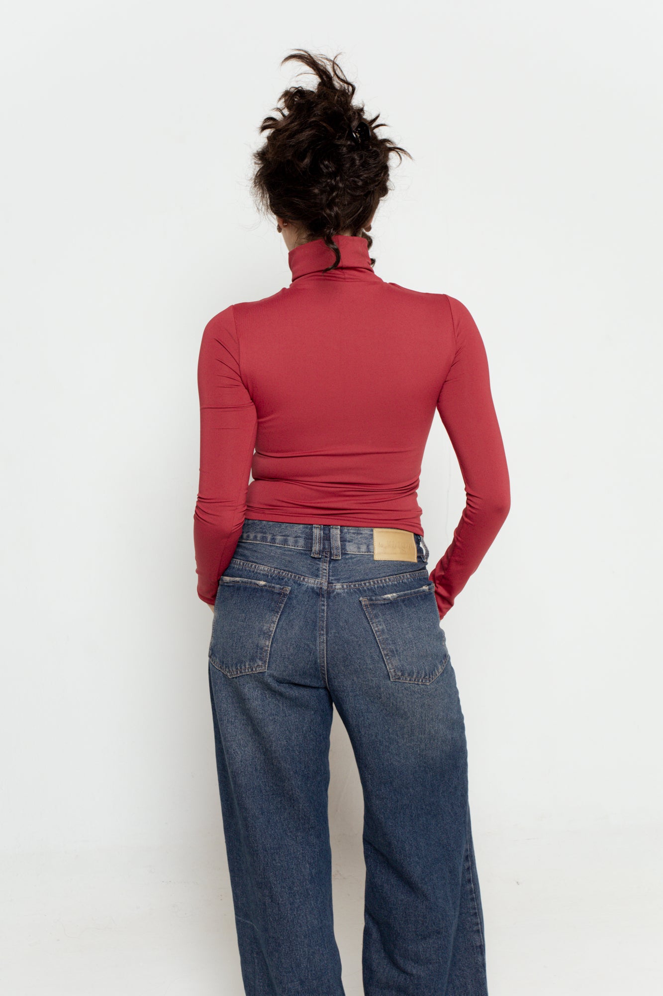 Blusa Manga Longa de Gola