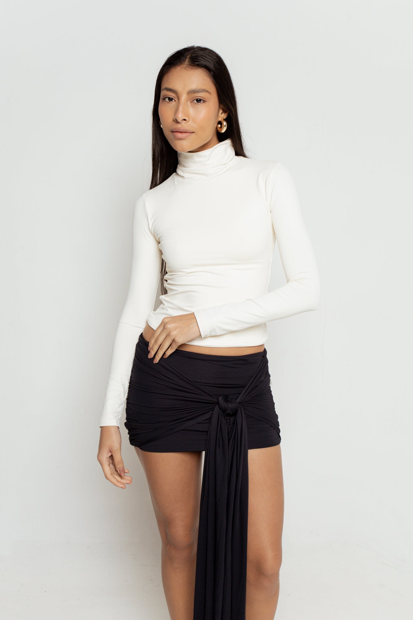 Blusa Manga Longa de Gola