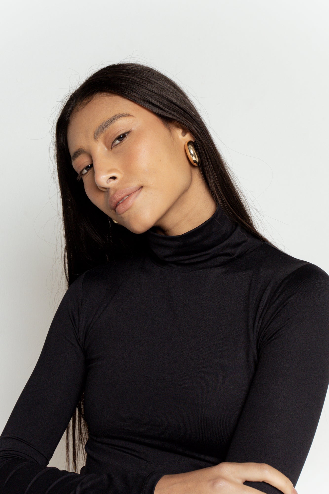 Blusa Manga Longa de Gola