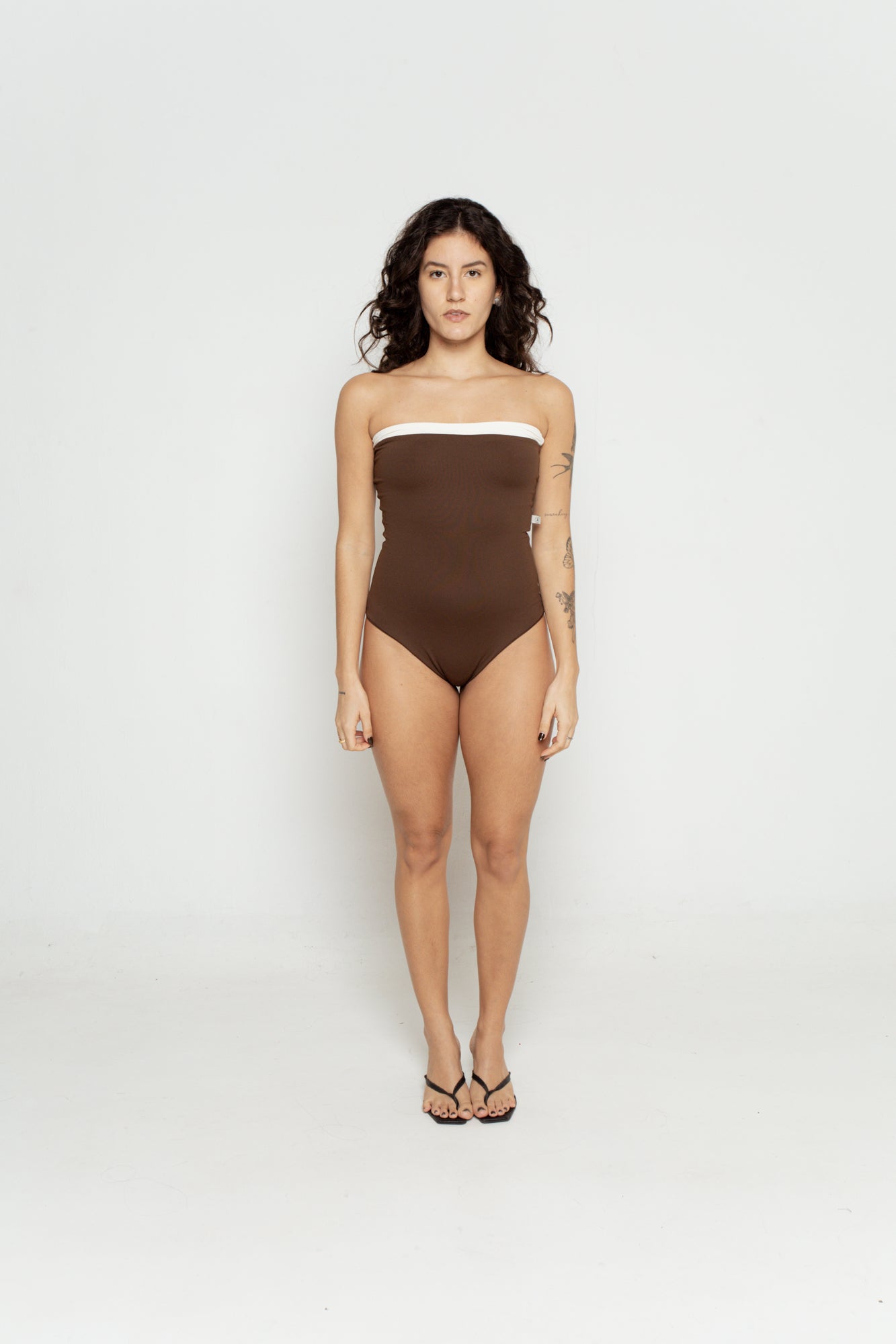 Body Tomara que Caia Bicolor