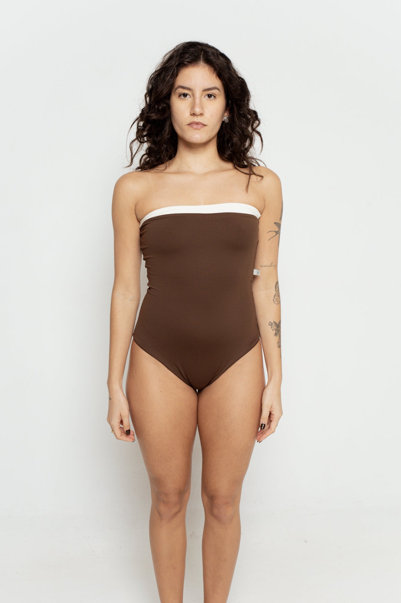 Body Tomara que Caia Bicolor