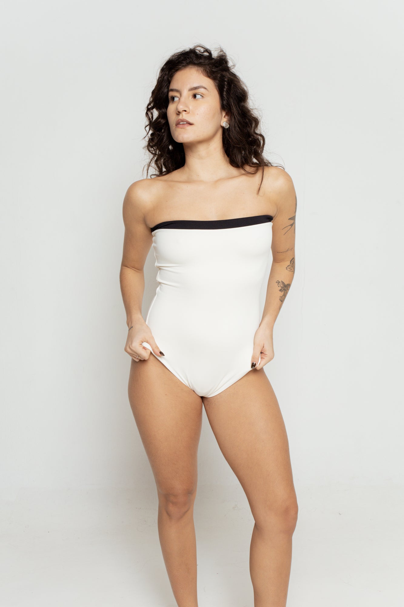 Body Tomara que Caia Bicolor
