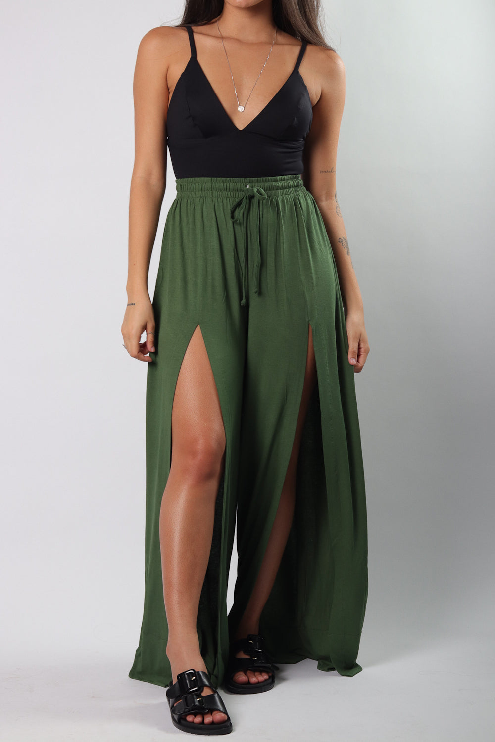 Pantalona Fenda Frontal