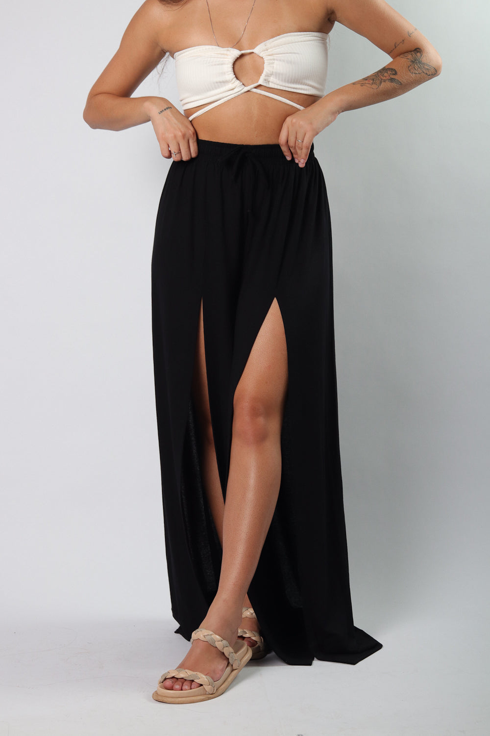 Pantalona Fenda Frontal