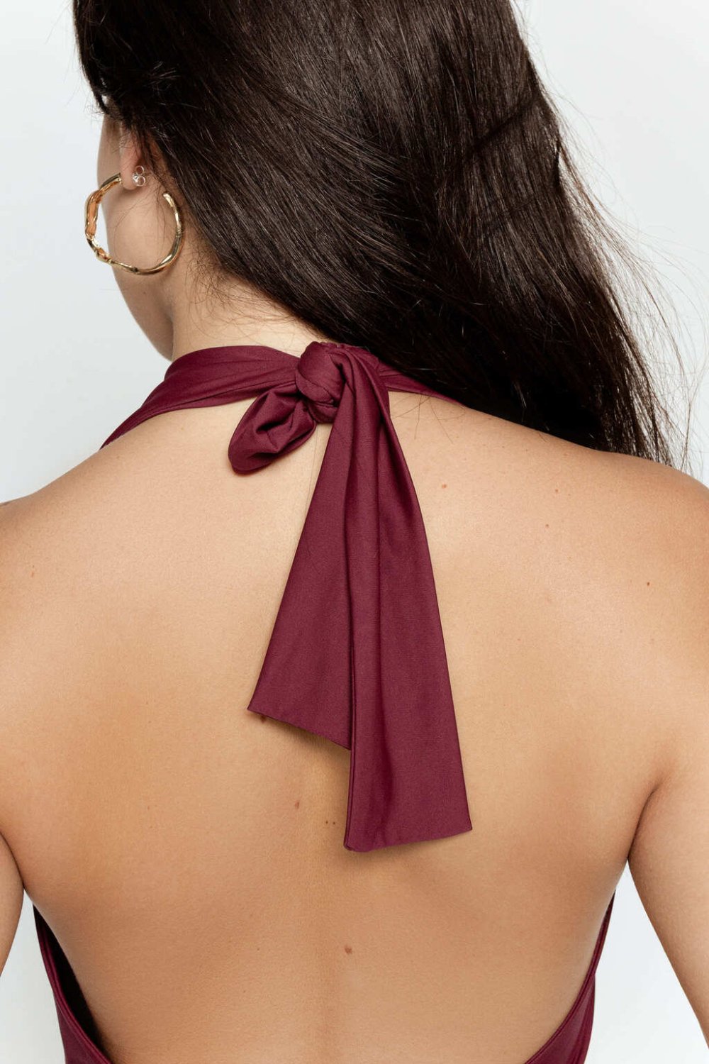 Blusa Frente Única Costas Abertas — LA MAGIE
