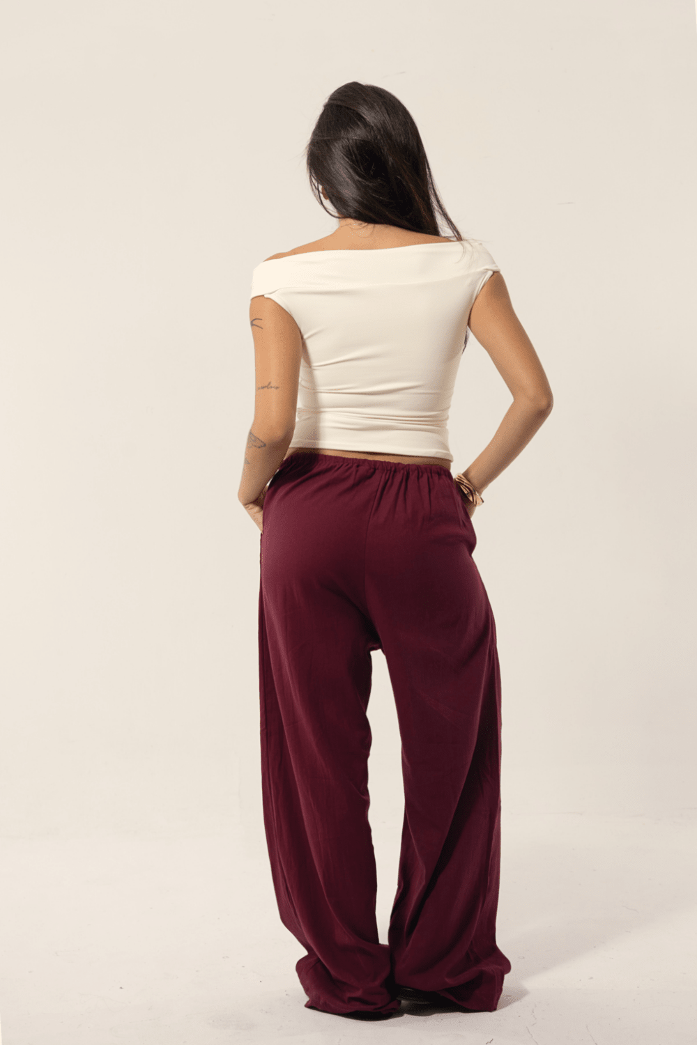 Blusa Trançada Ombro a Ombro — LA MAGIE