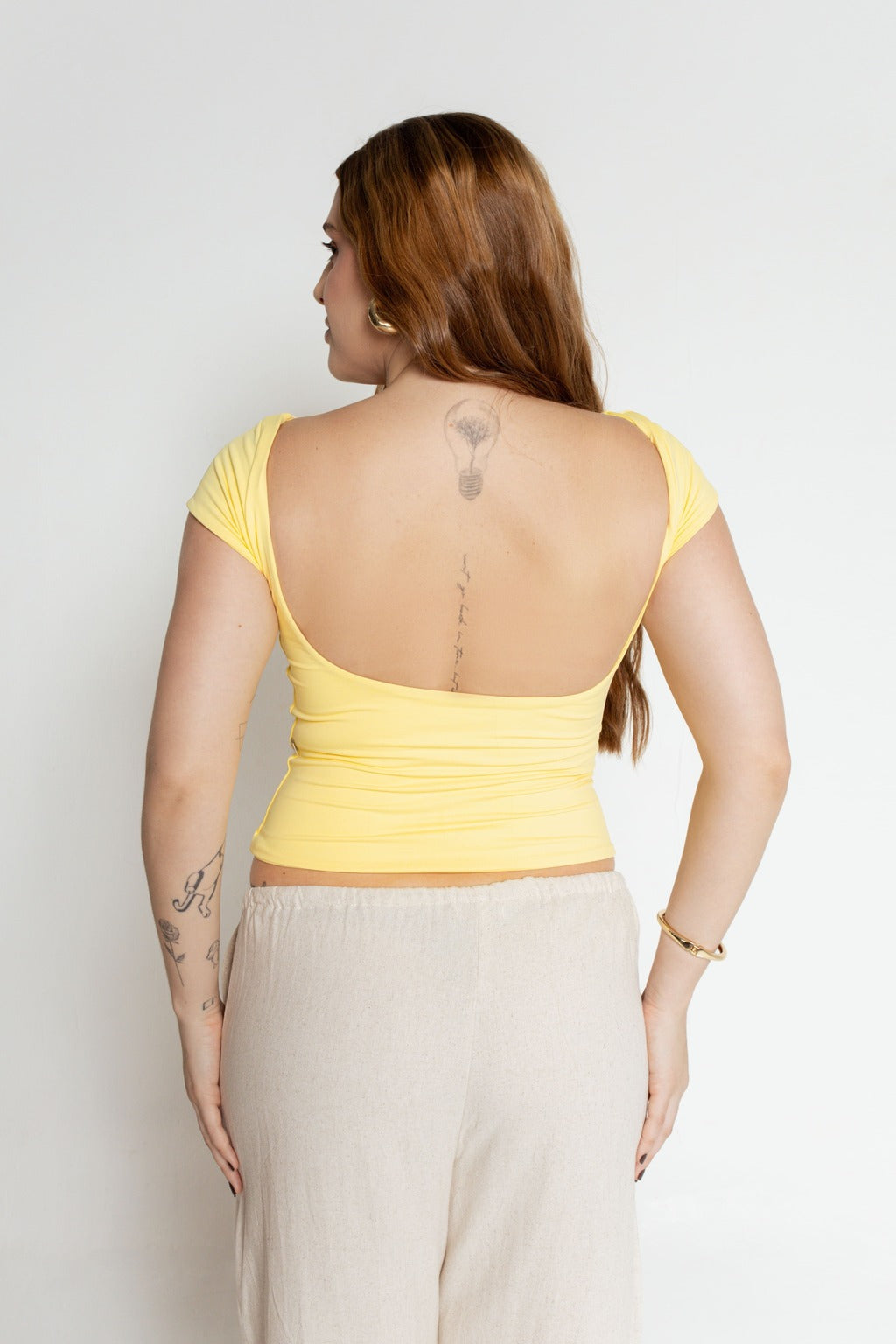 Blusa de Manga Costas Abertas (CANDY COLORS)