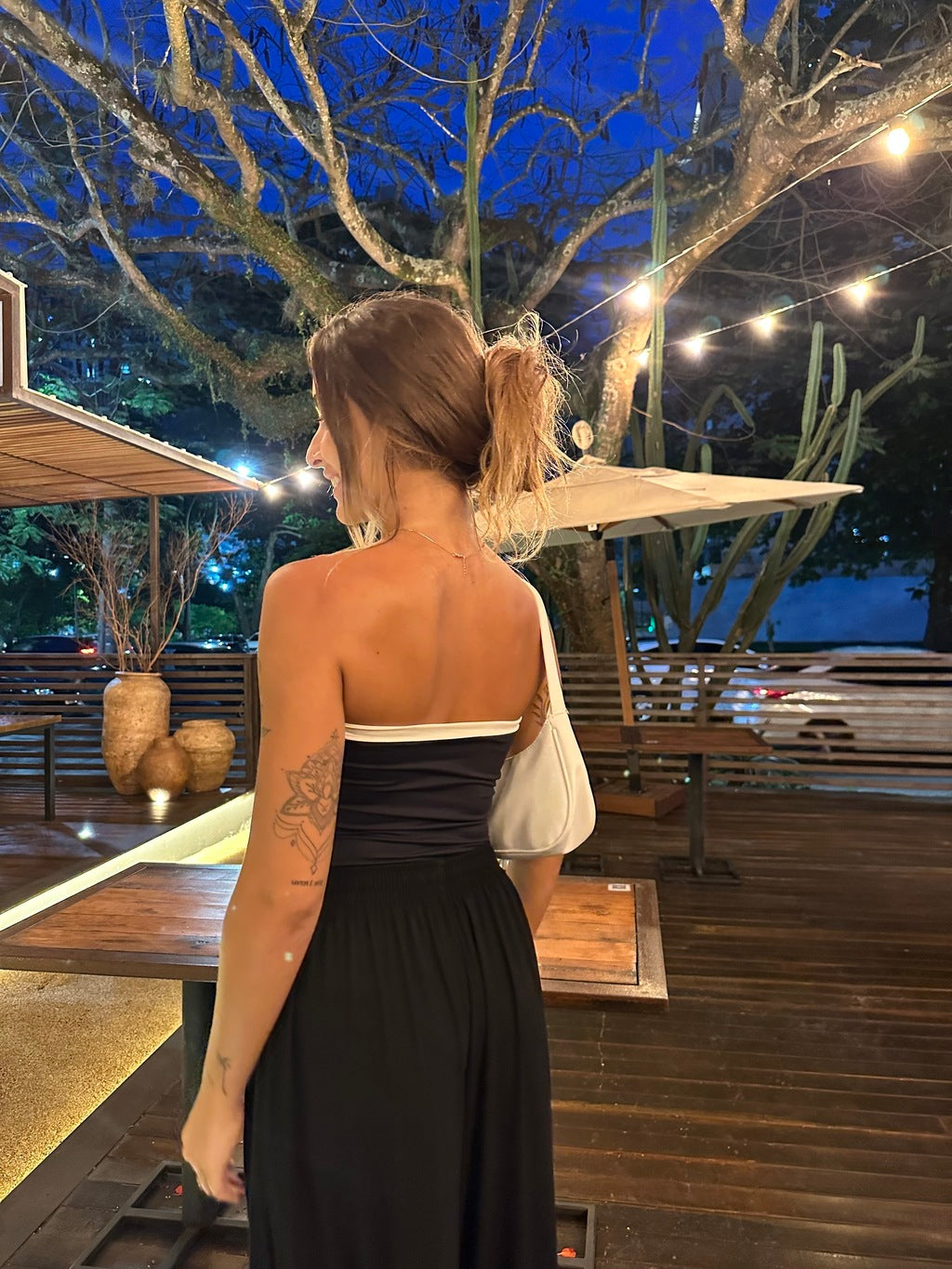 Body Tomara que Caia Bicolor