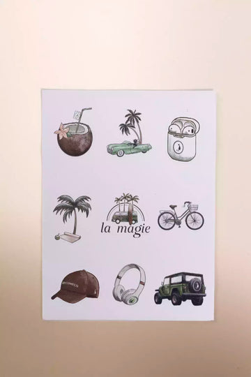 Cartela de Adesivos Desconexão - BRINDE