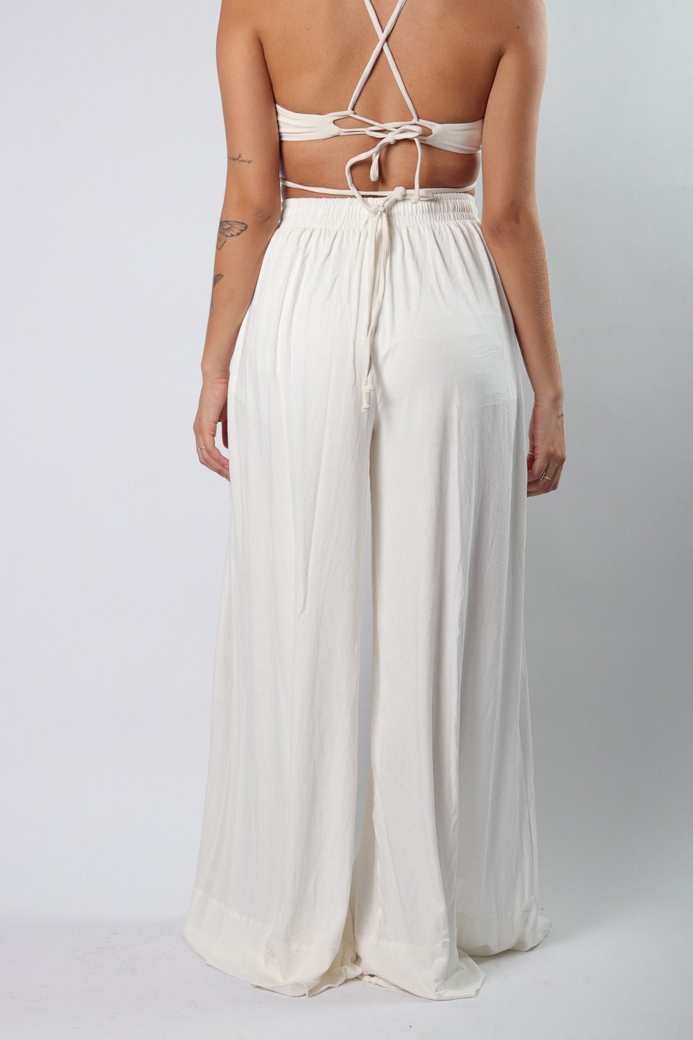 Pantalona Fenda Frontal — LA MAGIE